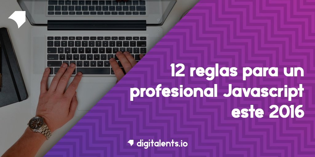 digitalents_io's tweet photo. 12 reglas para los profesionales de #Javascript en el 2016 https://t.co/19BKUN8Hcm https://t.co/Vy7OynjhAM