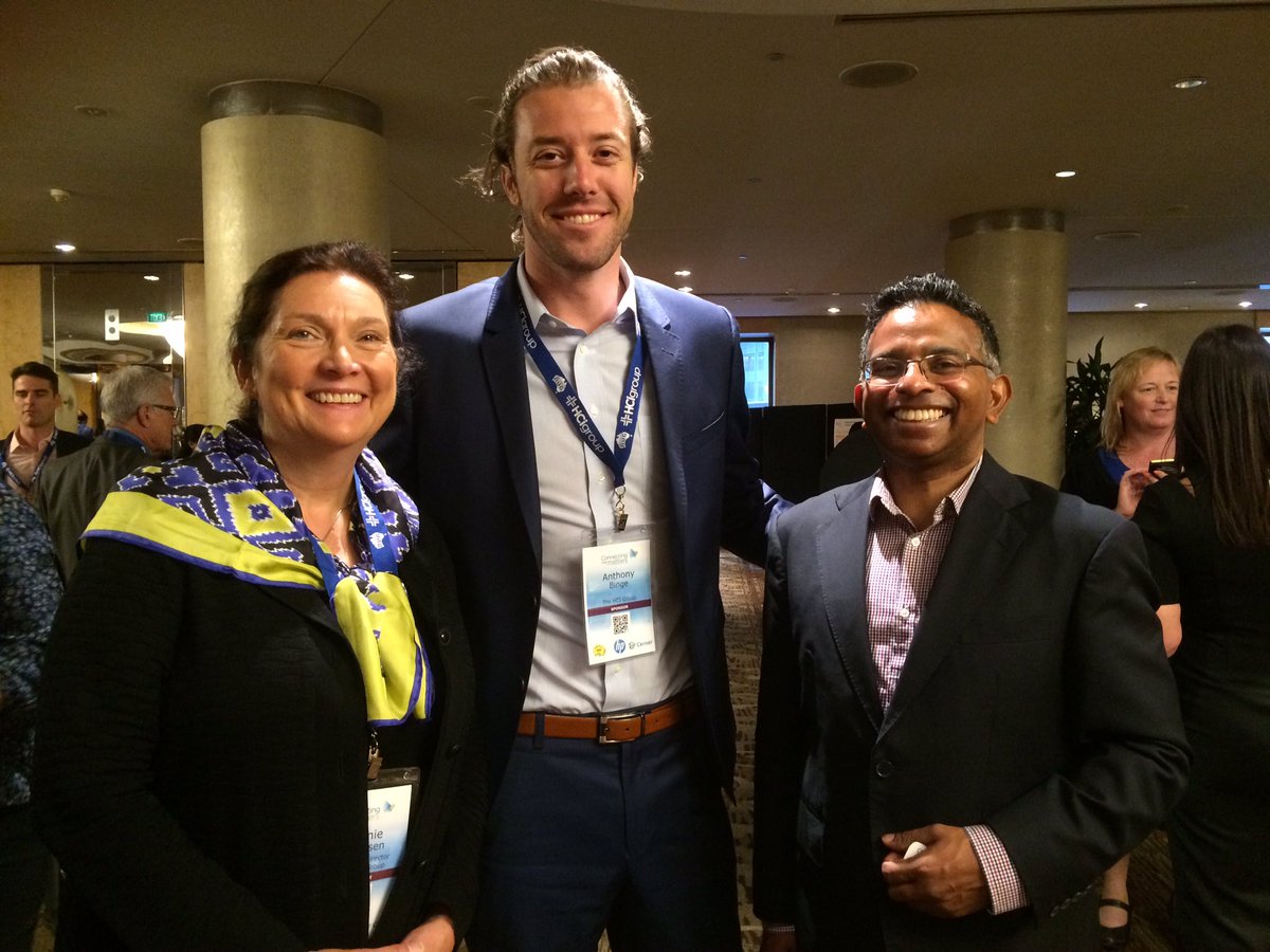 TLiebke's tweet photo. @gihanperera @TheHCIGroup @CernerAustralia enjoying networking with these innovative minds #ausrug16 https://t.co/BsYDDB4cLb