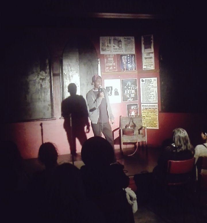 ComedyOnARoll's tweet photo. First time hosting in Cape Town. Look out for @shapapie. A talented and funny young man. #SAComedy https://t.co/AAinEAz2Nm