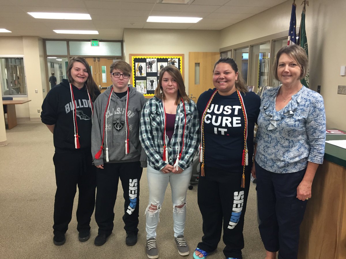 FCCLA seniors were awarded their cords for graduation today!