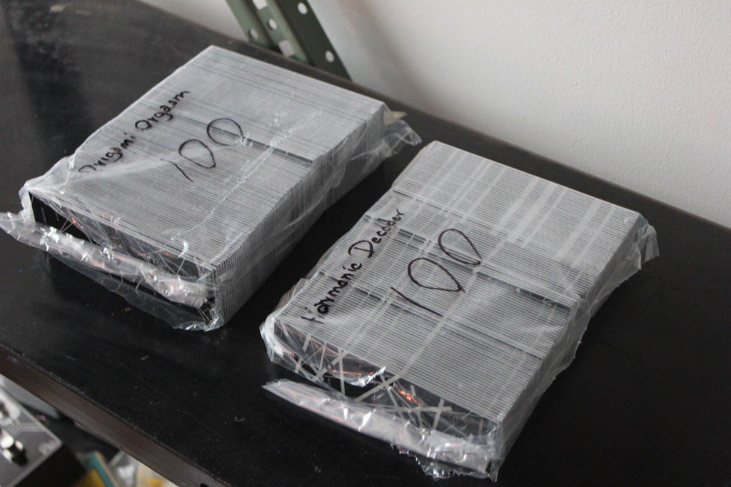 Front Panels #eurorack #harmonicdecoder #origamiorgasm #modular #synth