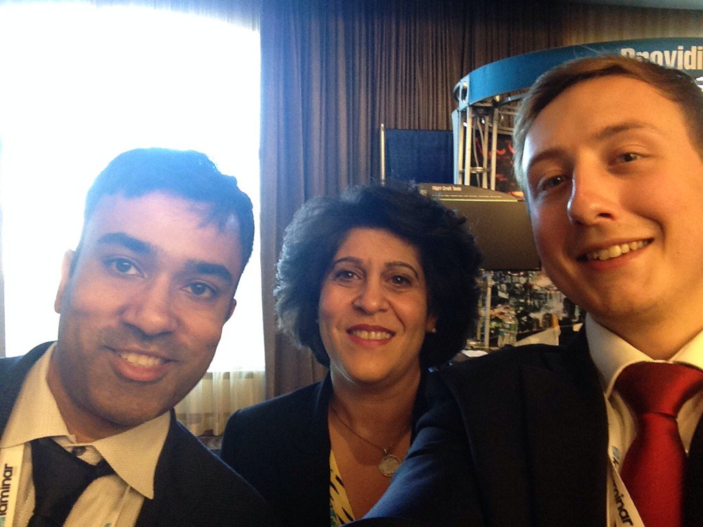 nadinesa's tweet photo. @sflakesoftware team rocking it at @ATCA_now! https://t.co/p1xcKaOlxi