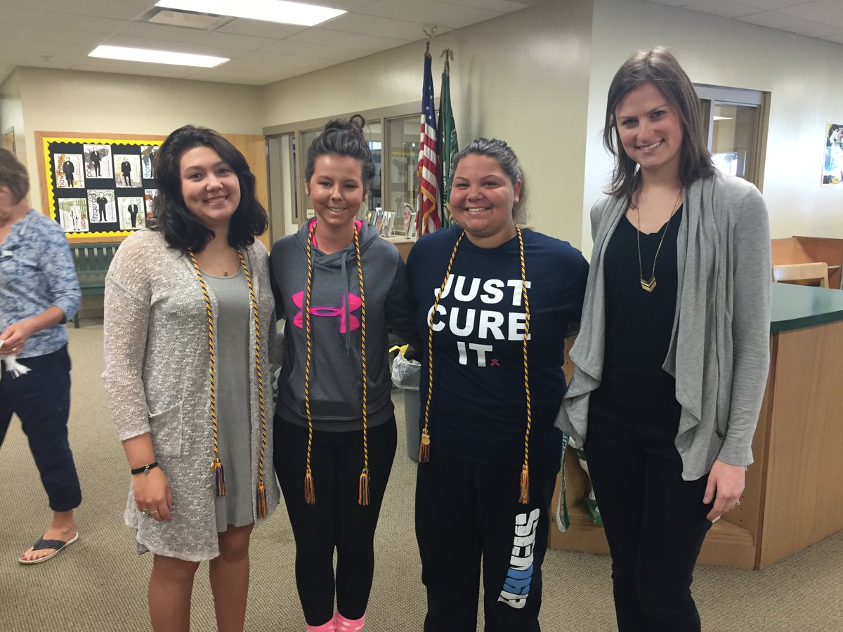 FFA seniors were awarded their cords for graduation today!