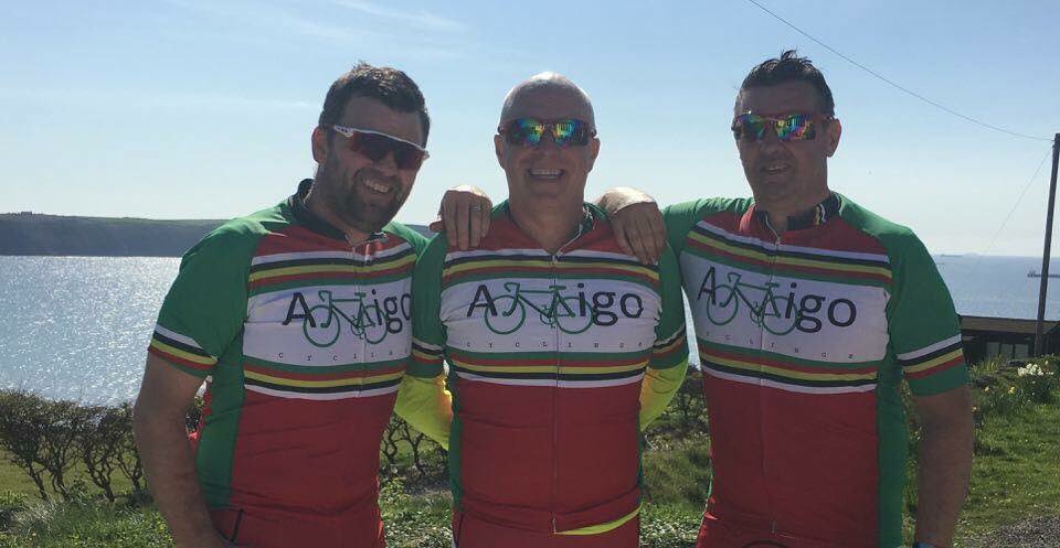 WilliamsHefin's tweet photo. We are looking forward to our team ride @Velothon 7.45am start 87 miles 6000ft of climbing #teamAmigo #charity https://t.co/sYlKNNJzX8