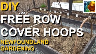 Homestead4Honey's tweet photo. #DIY #Free #RowCover #Hoops | #RaisedBeds | #Newfoundland #Gardening https://t.co/Zufkjsmjwi https://t.co/nVW13mw37E
