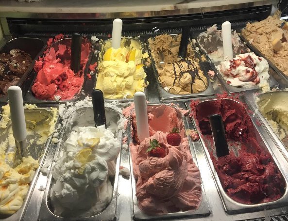 Surround yourself with gelato, not negativity.