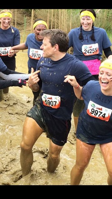 Two seconds after this photo, <a href="/benshephard/">Ben Shephard</a> was down... #ToughMums