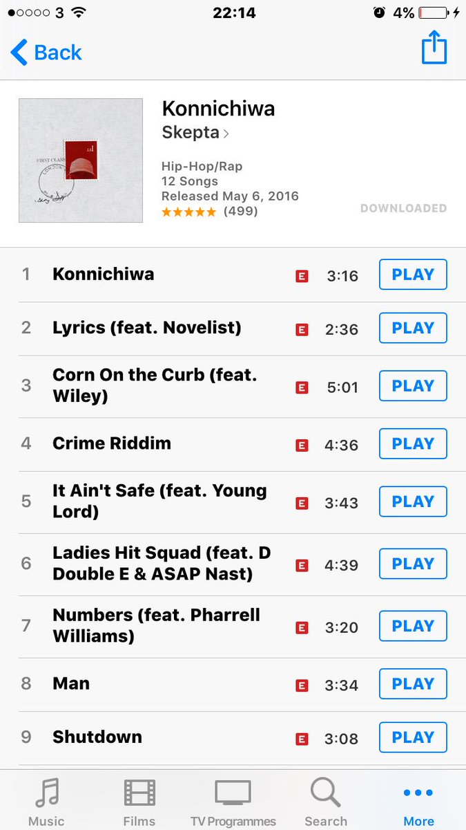 callumdotpope95's tweet photo. @Skepta new album is fucking awesome! Best £7.99 spent in a very long time! #Konnichiwa https://t.co/KqU9MtYngV