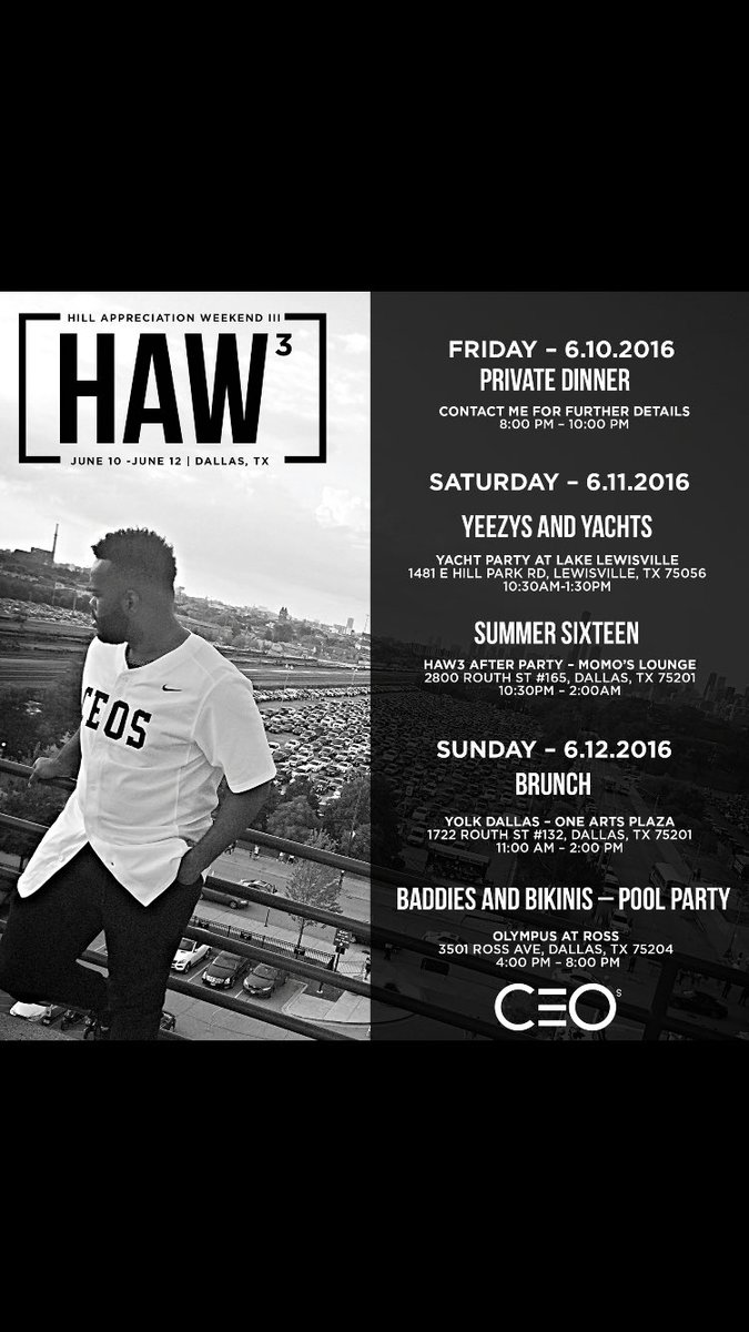 TheDJTFresh's tweet photo. S/O to da Big Bro Hill #HAW3 #TeezysBirthday #WearASundressForTeezy #June11 #SundressDay 6-11-16 https://t.co/uSA18Dtgdq