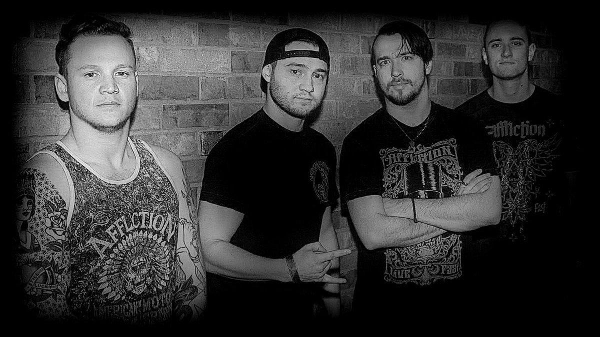 Wretched Sky rocking some <a href="/Affliction/">Affliction Clothing</a> at the <a href="/BackstageBarLV/">Backstage Bar & Billiards</a> show last Friday. <a href="/josemangin/">Jose "Metal Ambassador" Mangin</a> hooked it up! #Affliction