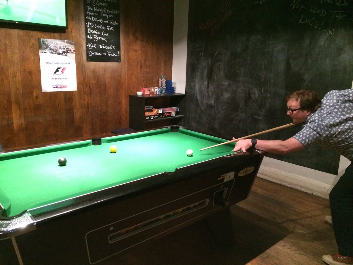 HSLAdamS's tweet photo. Not just a booze geek, @HSLTimB has just put Kingston on its knees in the pool league. Take a bow sir... https://t.co/AzQZmD4dca