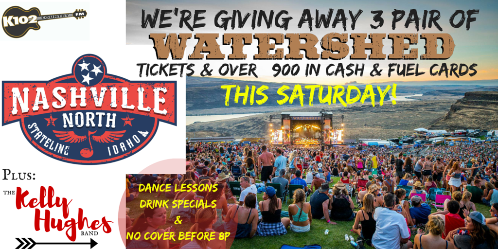 TheNashNorth's tweet photo. BIG Weekend! Giving away 3 pair of @WatershedFest Tix, Plus: Ladies Nite w/ Steve Starkey Fri &amp; Kelly Hughes Sat! https://t.co/71nxuYMzTz
