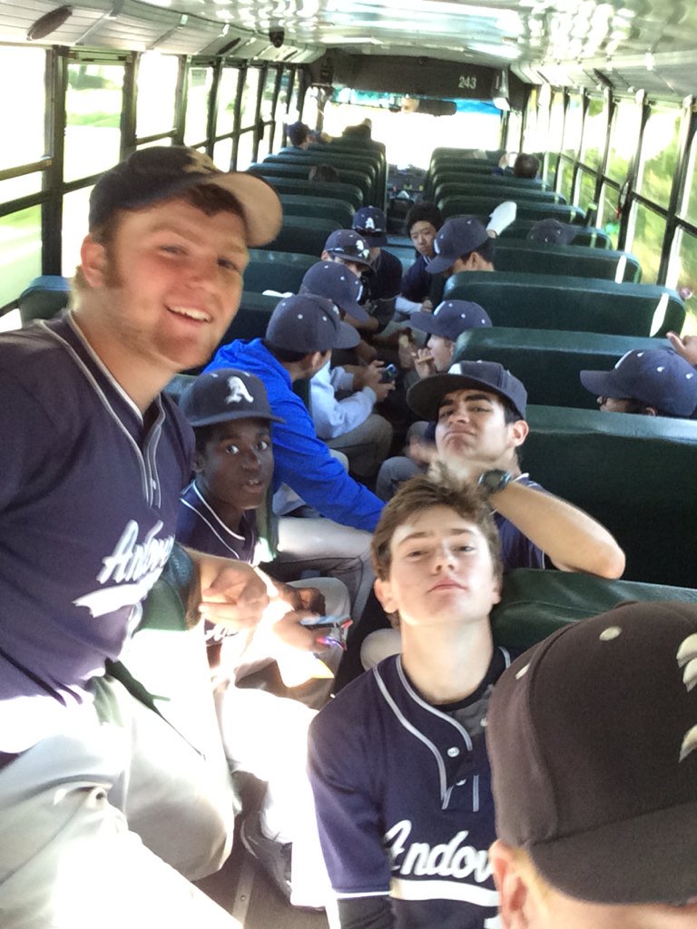 PAJV_Baseball's tweet photo. All smiles after big W at Exeter, behind 6 solid innings on the mound from Brontosaurus '18. https://t.co/NGgmJcbU1t