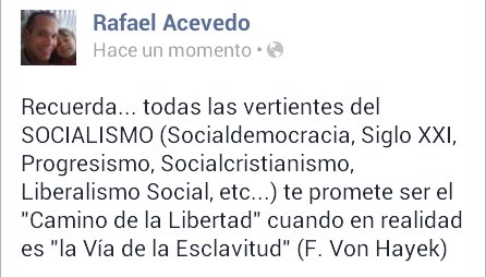 Socialismo (d cualquier tipo) = Vía d la Esclavitud... #PensamientoLibertario #Venezuela #Econintech
