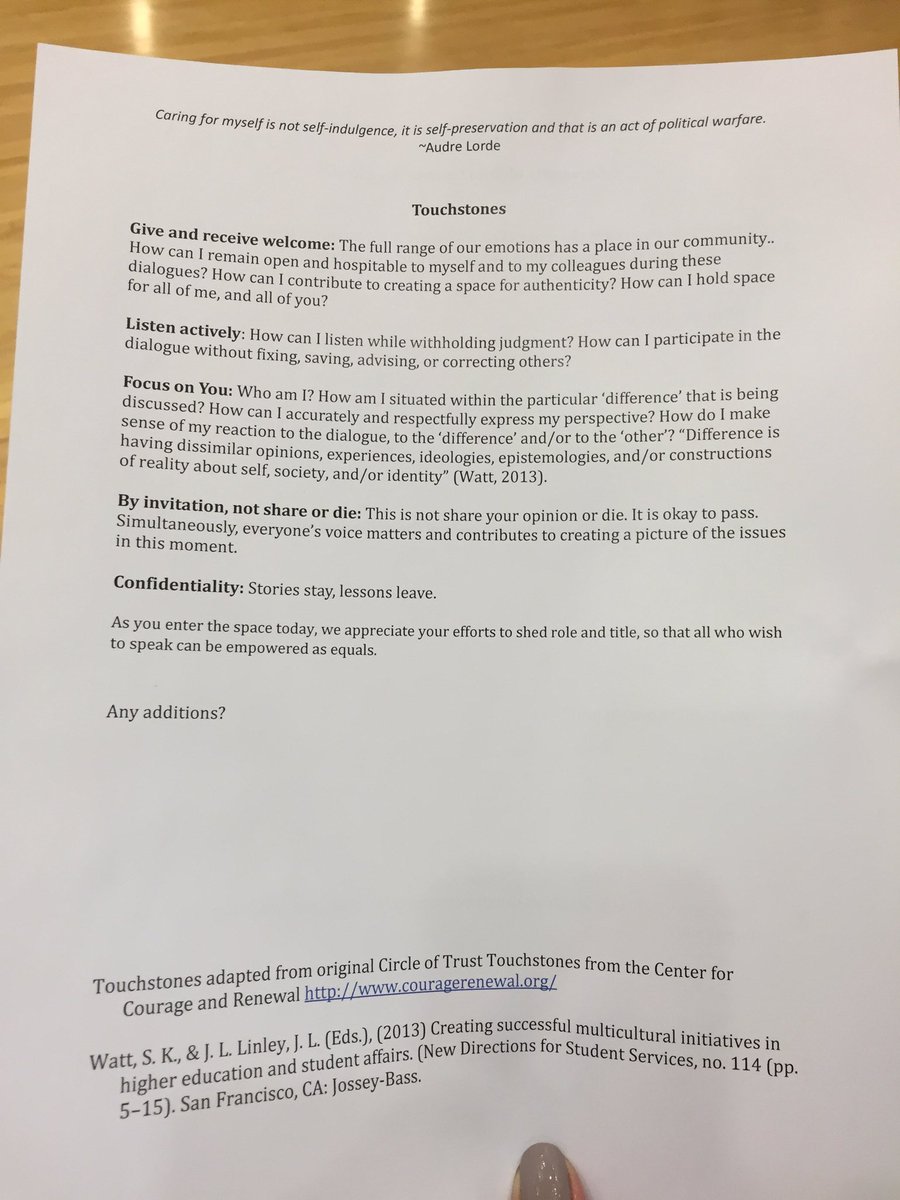 johnlogsdon's tweet photo. Handout for community circle. #ExplainIowa @Cntr4Diversity https://t.co/gLqbbXzvkQ