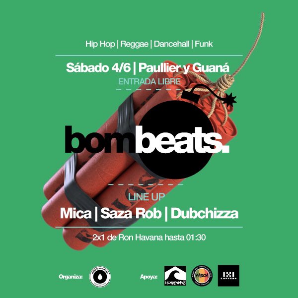 PureClassMusic's tweet image. HOLA ✋🏼 les presentamos #BOMBEATS &amp;gt;&amp;gt; 4/6 en @PaullieryGuana