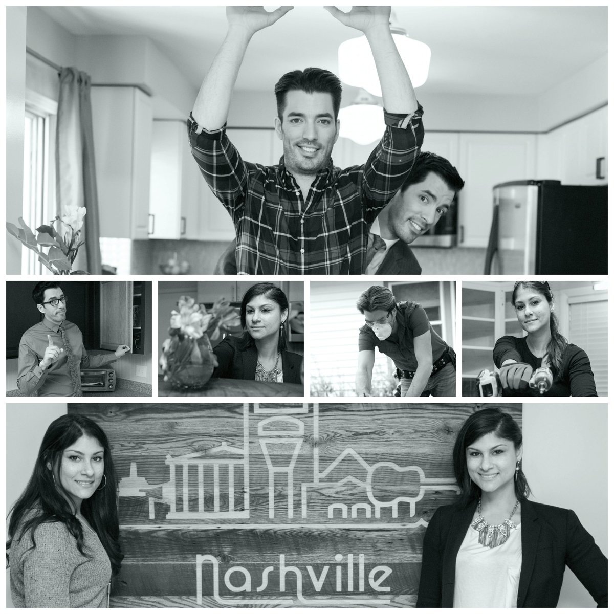 hgtv's tweet photo. It's a family affair.

Watch all-NEW #PropertyBrothers Tonight 9|8c and all-NEW #ListedSisters at 11|10c! https://t.co/HFS6HqIz3a