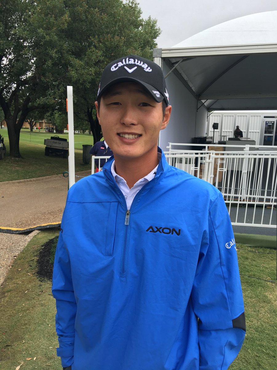 PattiPutnicki's tweet photo. Thks, @dannygolf72 for talking with @Purpose2Play at the @attbyronnelson today. <ps, still looking for a girlfriend> https://t.co/gJ1OOLiygk