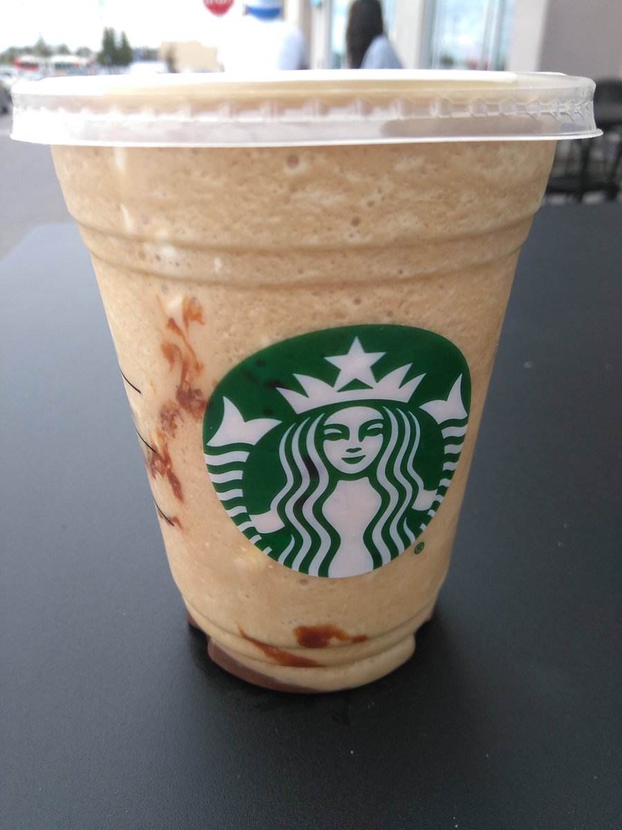 Laurain613's tweet photo. I asked for no top whip, but this really doesn't look like a #SmoresFrappuccino @StarbucksCanada #disappointed https://t.co/C3HNV5OTeW