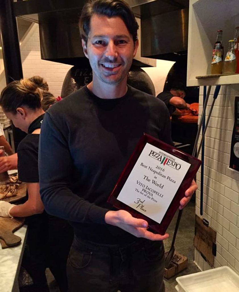 pizzaprova's tweet photo. Incredibly proud of our #Chef and #MasterPizzaiolo @VitoIacopelli for winning  3rd place for the Best Neapolitan Pi… https://t.co/5dfWRmp4SG