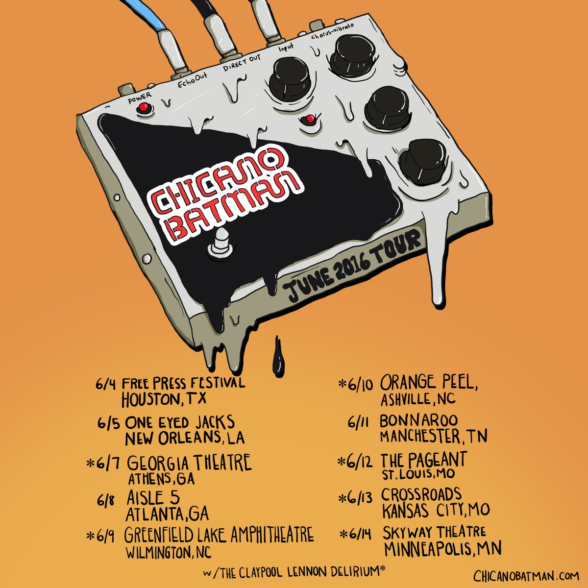 Playing <a href="/OneEyedJacks/">One Eyed Jacks</a> June 5 in NOLA! <a href="/wwoz_neworleans/">WWOZ 90.7 FM</a> Tix here: oneeyedjacks.net/event/chicano-…