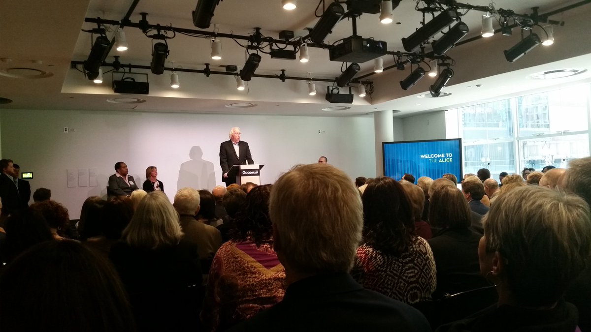 arvich's tweet photo. Welcome to The Alice!! Congrats @GoodmanTheatre on opening the A. Rapoport center for Education &amp; Engagement. https://t.co/KF03HHkyf9