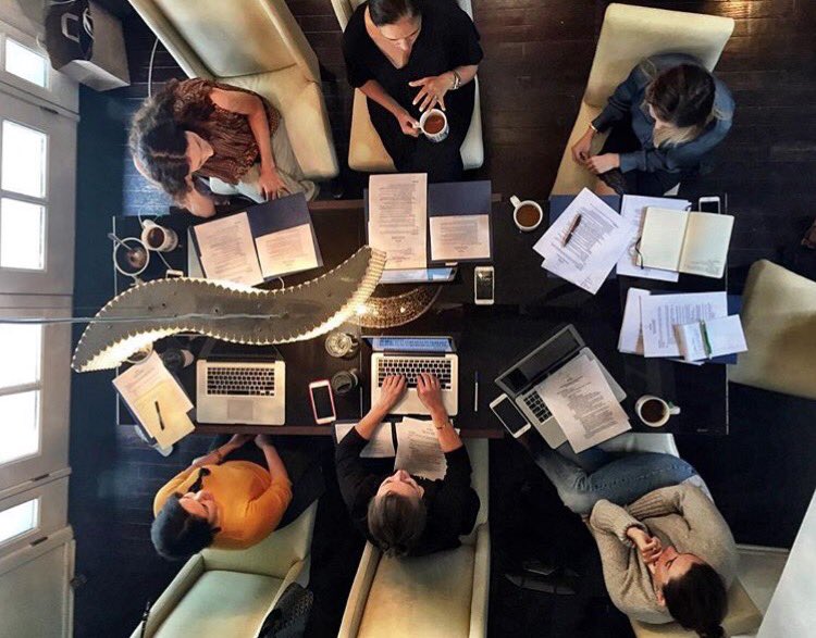 Learning all about social media engagement from <a href="/judymeepos/">Judy Meepos Moses</a> - previously an @InStyleMag staffer! #ittakesavillage