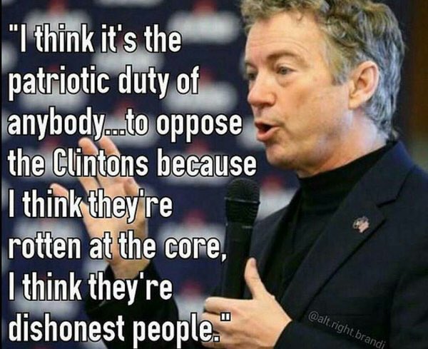 DineshDSouza's tweet photo. Some common sense from @RandPaul at a time when it isn't very common https://t.co/jsQtA6u9MT