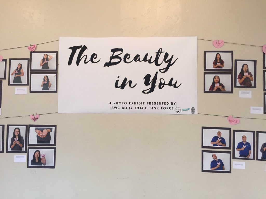 TrustYourHunger's tweet photo. Visit Kerckhoff for the Beauty of You art exhibit. You might see some familiar faces @UCLAhousing https://t.co/niumHfahIh