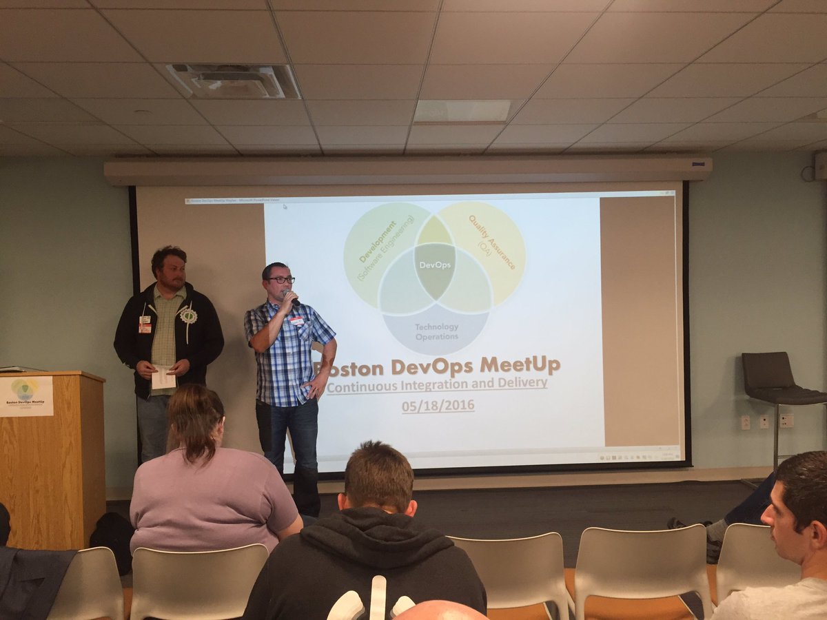 derekdac's tweet image. Thank you @Wayfair for hosting the #BostonDevOps meetup tonight.