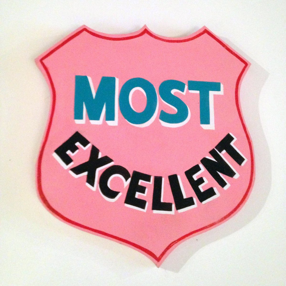 GoodSignsVan's tweet image. Hand-painted heraldry at the shop today. Custom crests available drop us a line, GOOD SIGNS is in your corner.