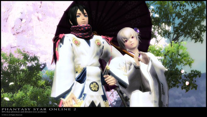 Pso2カップルssのtwitterイラスト検索結果