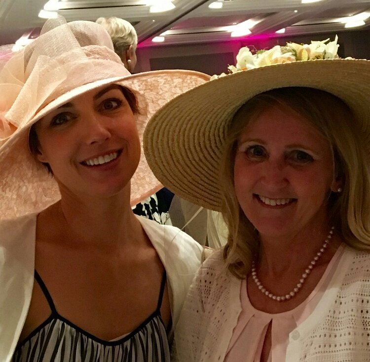 LegalDisruptor's tweet photo. Enjoying St. John's #TeaForRealChange with fellow @StateBarCA trustee Glenda Corcoran. https://t.co/eVkd1YXNVO