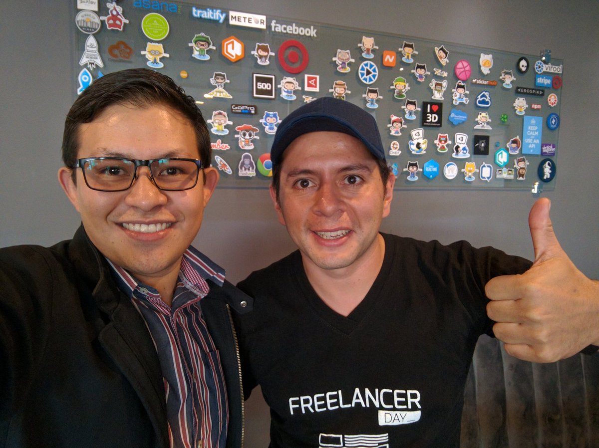 chitopolo's tweet photo. Una fotito de hace unos días con @asael2 en #workshop365 https://t.co/3xSfO8HUUA