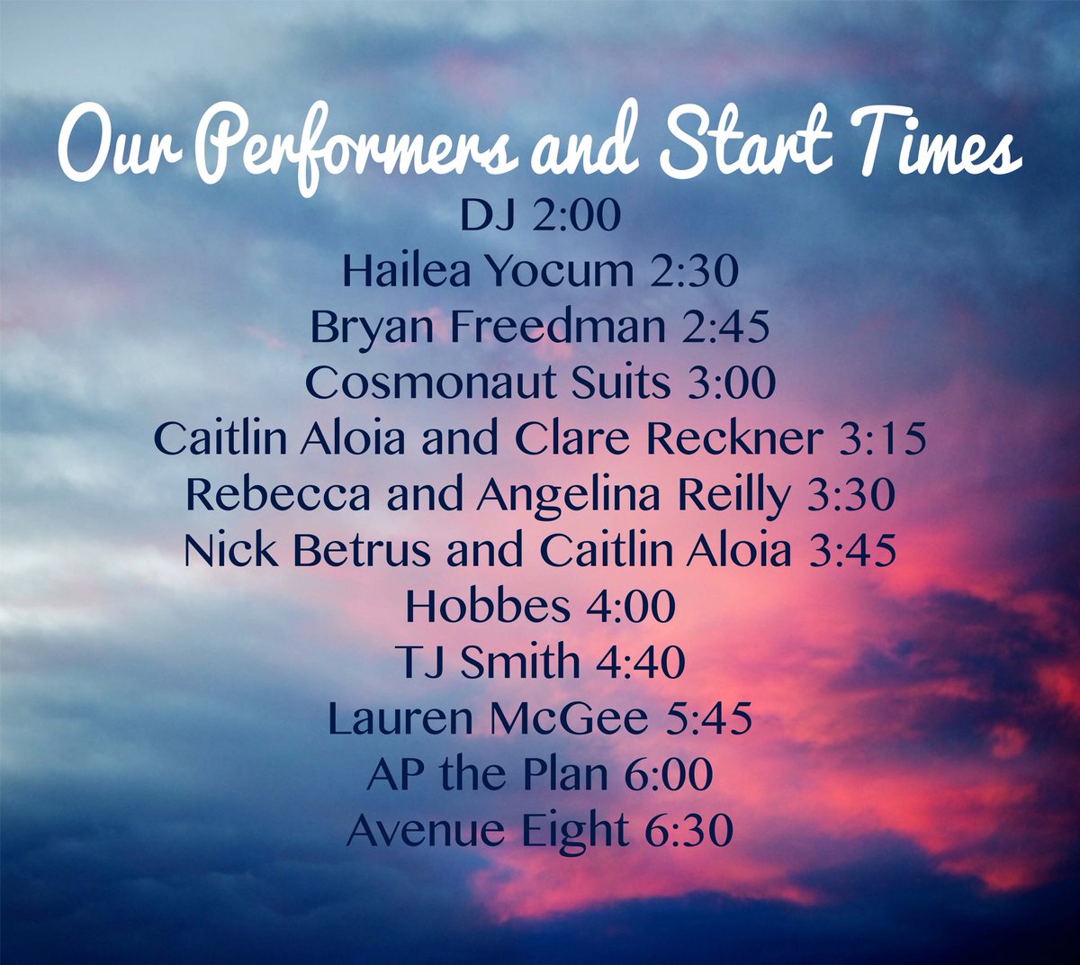 MadeinMercy's tweet photo. We are TWO DAYS away‼️wanna know when your fav performer is on?? check out our set list below! #madeinmercy2016 https://t.co/lV88CH4lI0