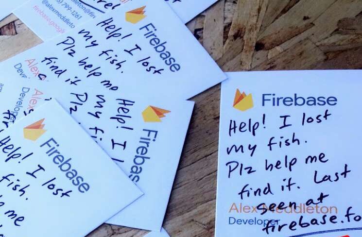 JordanE_CM's tweet photo. Send help! There's a missing fish?! https://t.co/u7JMeJEiiD #io16 https://t.co/2Ilbv5Nlpd