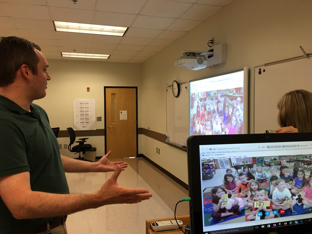 FredaWilliams's tweet image. The Network Analysts  experienced their first #mysteryskype with @KarinaBailey Kinders in #msacademy training