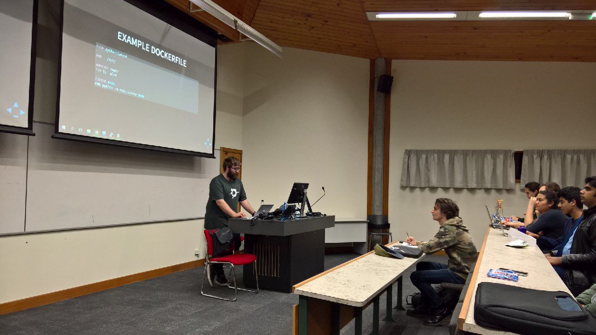 AaronYeoh's tweet photo. #SummerOfTech Docker bootcamp by @DevTroy at Auckland Uni https://t.co/3uLC6FguHY