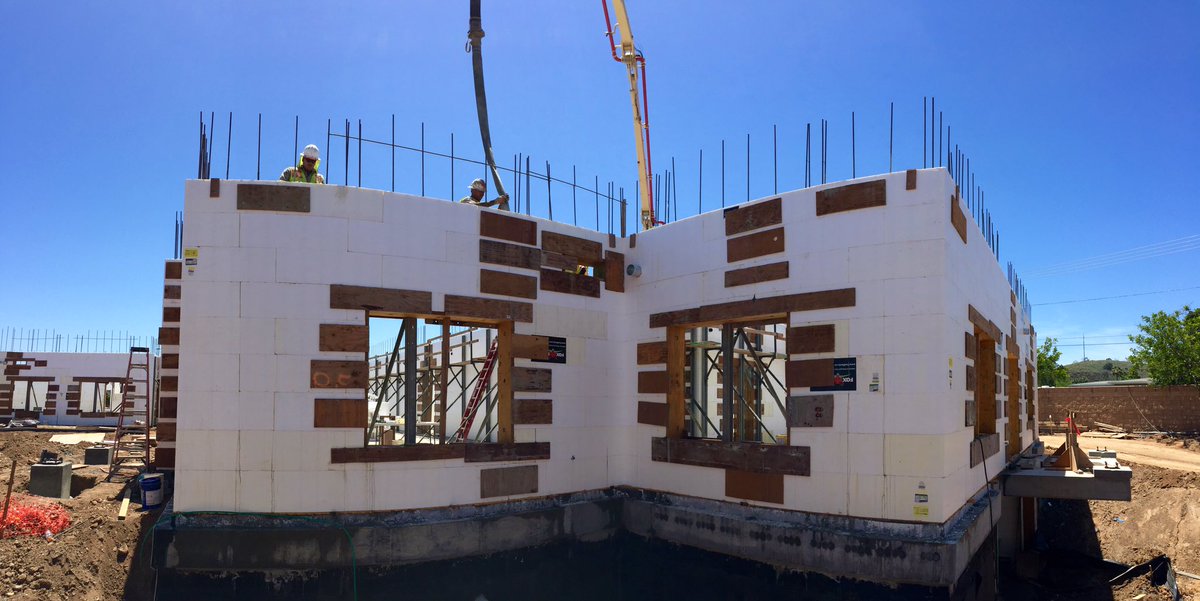 #icf's present no dew point &amp; no condensation w/in the wall in any climate = no moisture for mold #greenbuilding