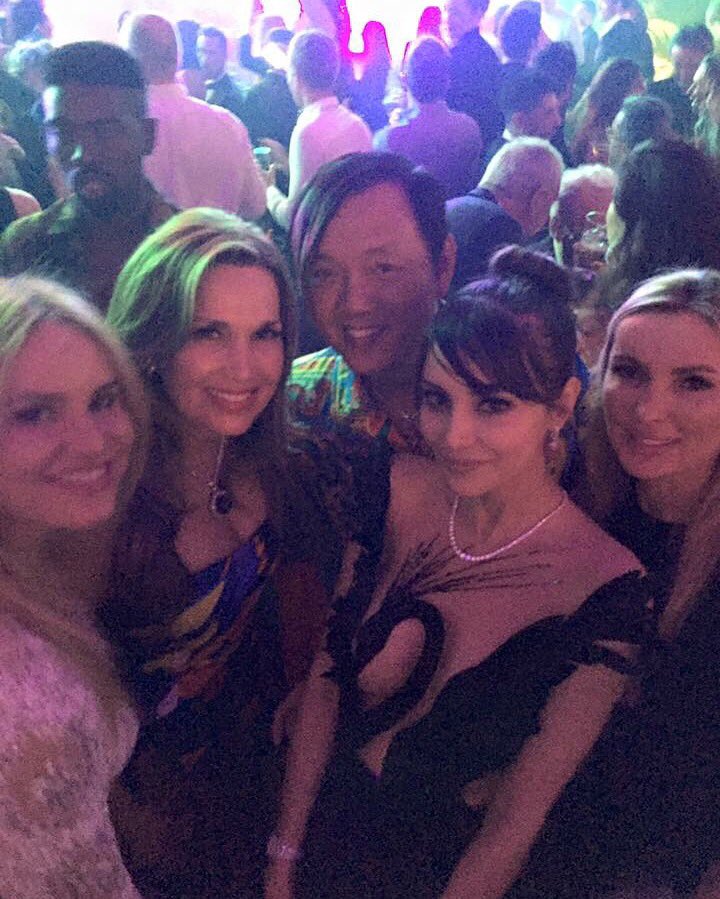 SoniaFalcone's tweet photo. Having a great time at the wild chopard party #cannes @nuriacarte @Magdalena_MGFA #StephenHung https://t.co/SH3kQhqRaw