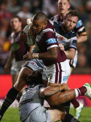 Addin Fonua-Blake. Typical Manly wife beating grub.