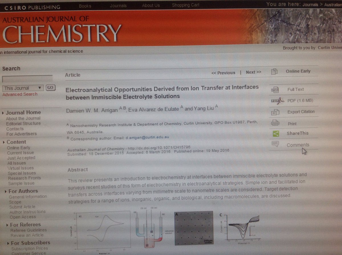 arri_aus's tweet image. Our review on #electroanalysis @ #ITIES online @CSIROPublishing Aus.J.Chem. shar.es/1dsUtM via @sharethis