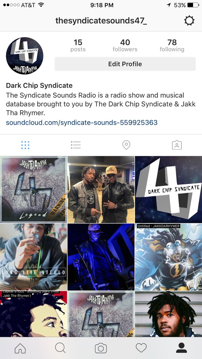 TheSyndicate47's tweet photo. Follow our new Instagram #Darkchipsyndicate #TheSyndicateSounds New music coming soon from @Tha_Rhymer47 https://t.co/tuU8ZkYOnE