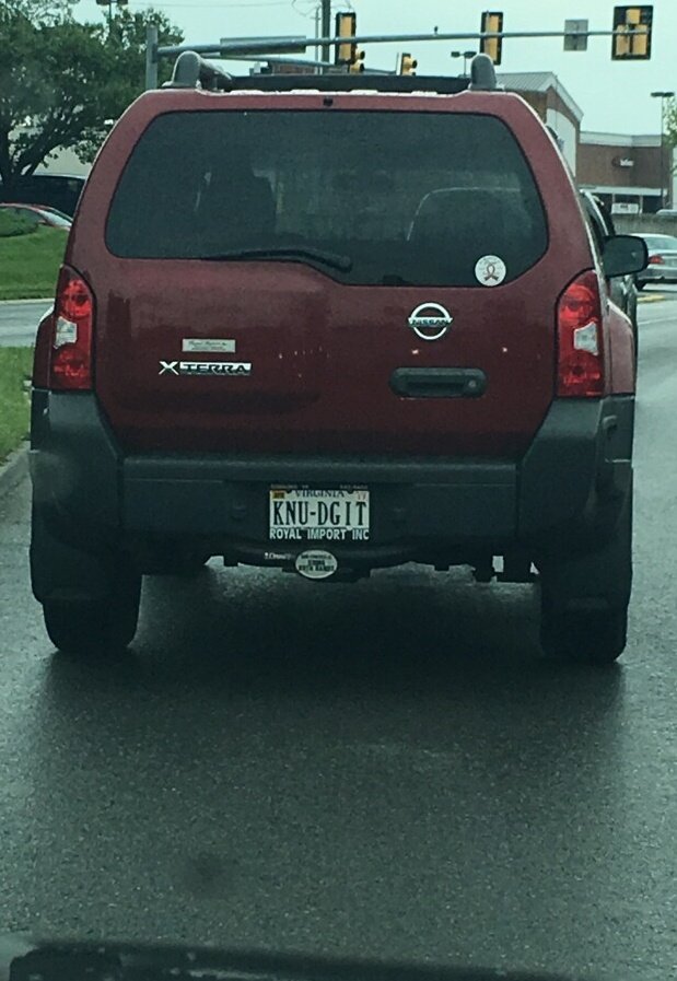VAVanityPlate's tweet photo. I think I speak for us all when I say yes, we can indeed dig it. #VAVanity https://t.co/cHtpZiorwi
