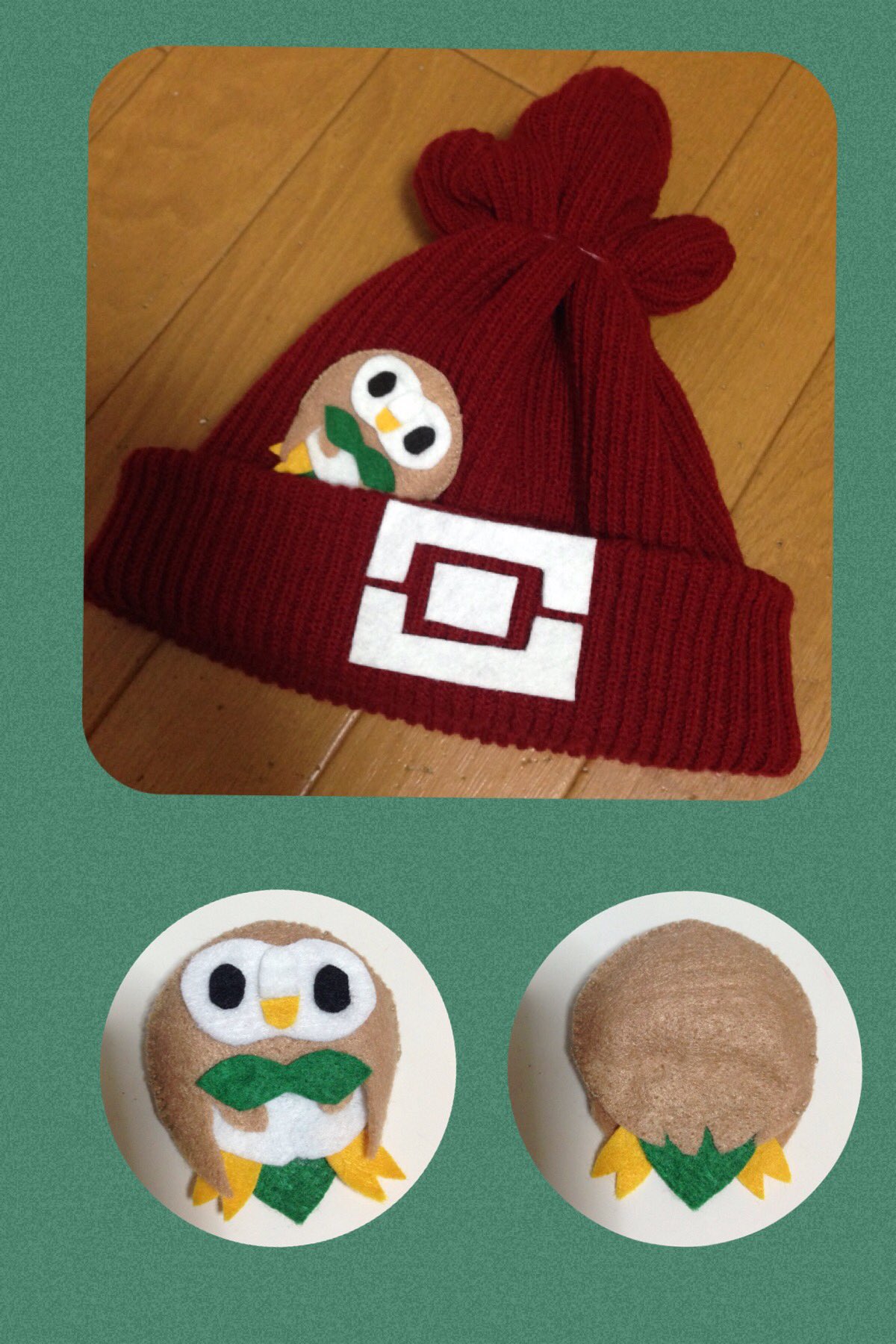 増田順一 Pokemon いいね Rt Emi Angiecat Junichi Masuda 増田さんおはようございます サン ムーンの主人公の女の子の帽子とモクローを作ってみました 新作とサイン会が楽しみでなりませんんんん 早く T Co 351ueuohtx