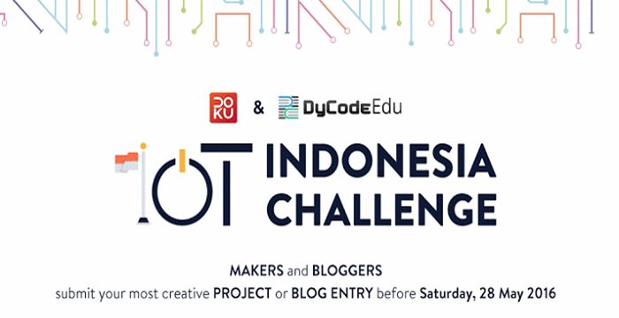 DyCodeEdu Tantang Developer dan Blogger di Indonesia IoT Challenge dan… harianti.com/dycodeedu-tant… #ITIndonesia