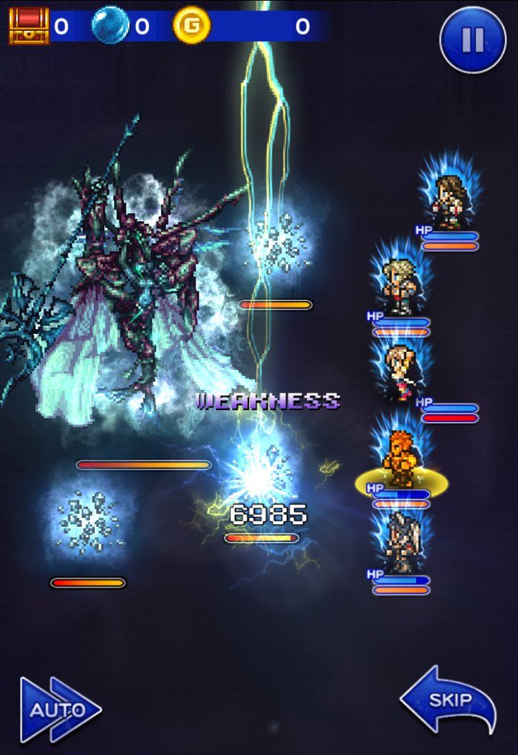 Ffレコードキーパー運営担当 Ffxiiイベント 覇王継ぎし聖女たる器 は明日30日までです Ex をクリアで入手可能な 5黒魔法アビリティ 連続サンダガ は 敵単体に2回連続の雷属性魔法を放つことのできる強力なアビリティです Ff Rk
