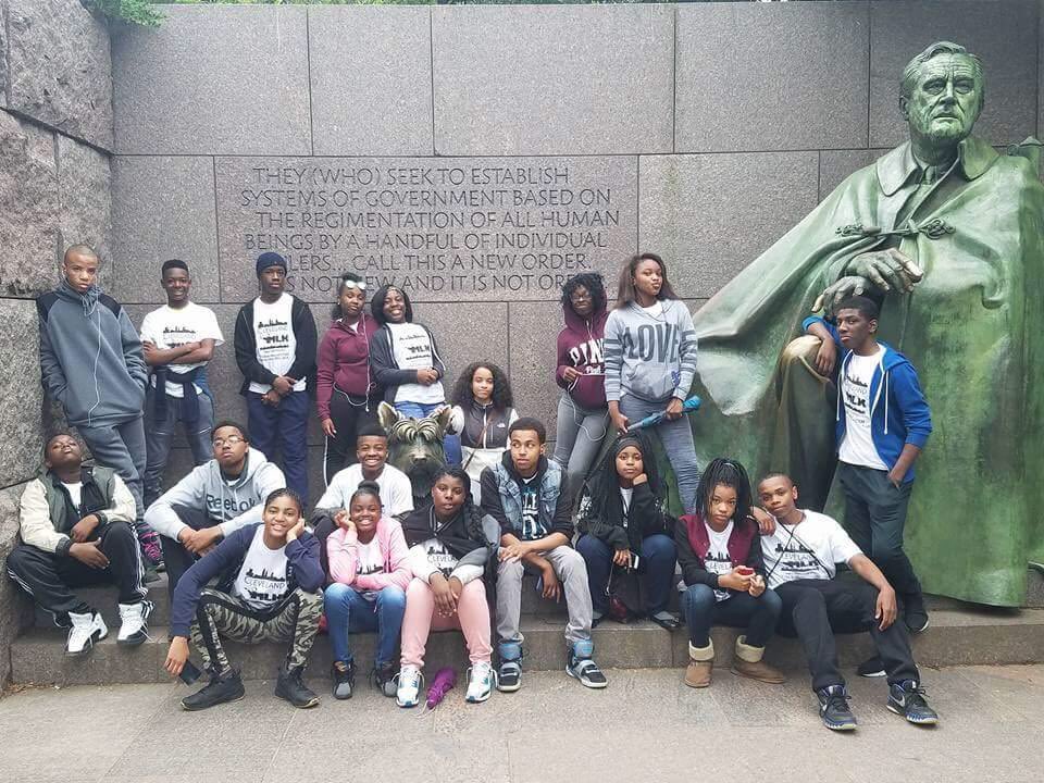 FDR with FDR... Panthers take on DC #ExposureTrips #ChangingLives #MakingADifference