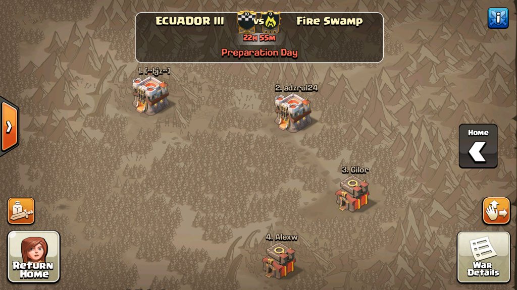 Nueva guerra !!! Esperemos ganar porque está complicada