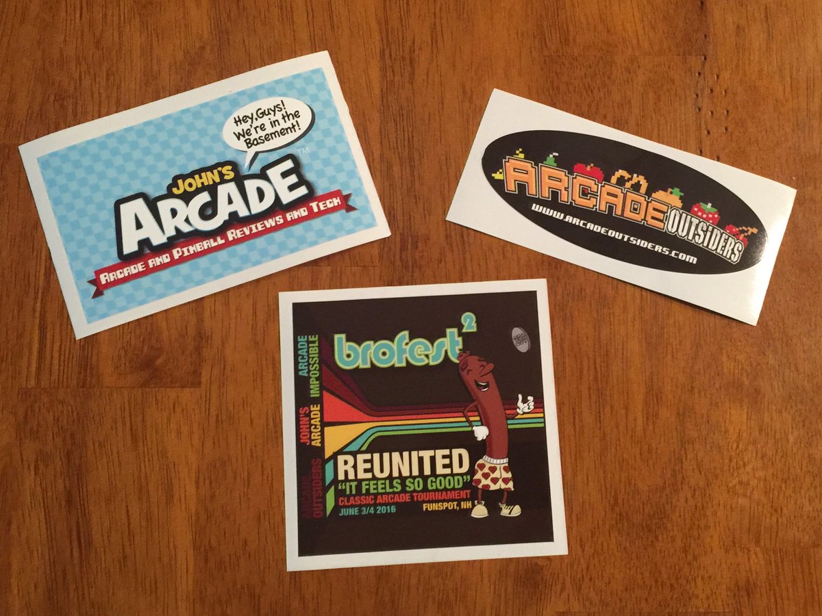 GackAttack's tweet photo. Got some #BroFest2016 swag in today! @blkdog7 @jow_42 @Phetishboy @itw34k @ArcadeImpossibl @whipflash @90minutetape https://t.co/SgVASrNNOf